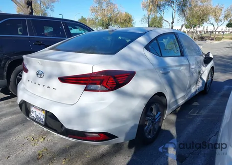 2020 Hyundai Elantra Sel from USA, damaged, VIN 5NPD84LF4LH571595